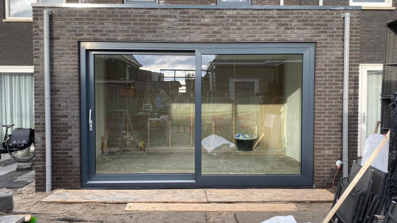 Flevo Kozijnen Almere - Schuifpui voor woning Almere Poort 4.jpeg