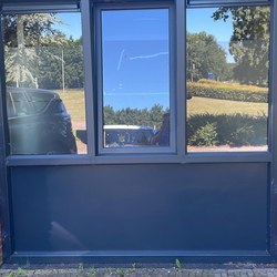 Flevo Kozijnen Almere - Van garage werk ruimte  gemaakt  in almere buiten 4.jpeg