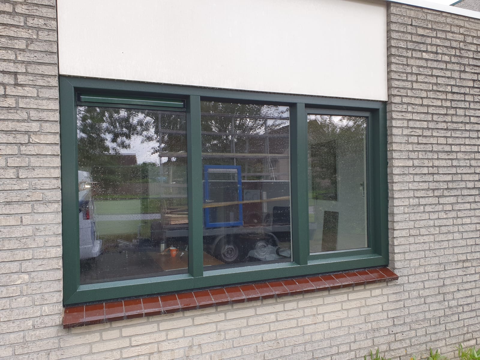 201019_Kunststof kozijnen en voordeur in groen in Almere Buiten 7.jpeg