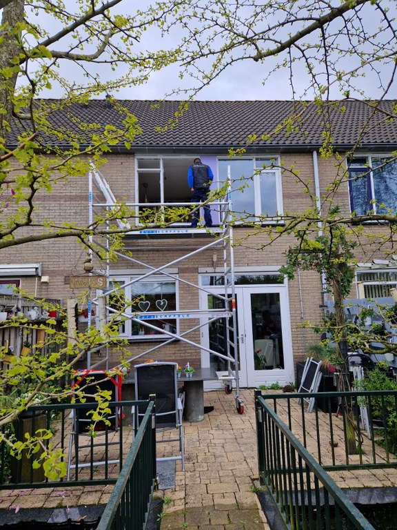 Nieuwe kunststof kozijnen in Stedenwijk Almere 3.jpeg